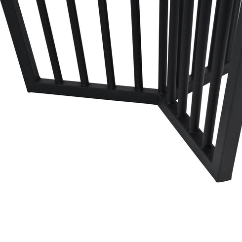 Libra Abington Black Frame and Tinted Glass Dining Table 200cm